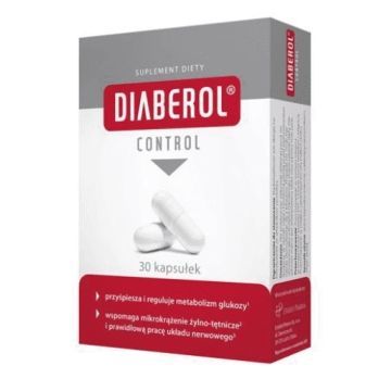 Diaberol Control, kaps., 30 szt