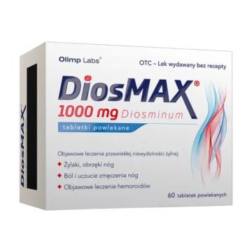 DiosMAX, 1000 mg, tabl.powl., 60 szt