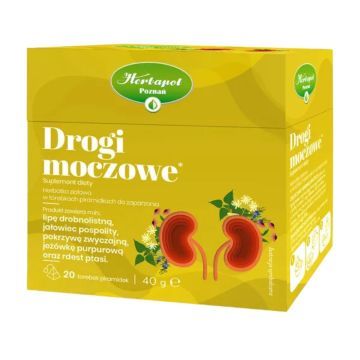 Drogi moczowe, herbatka zioł., 2 g, 20 sasz.