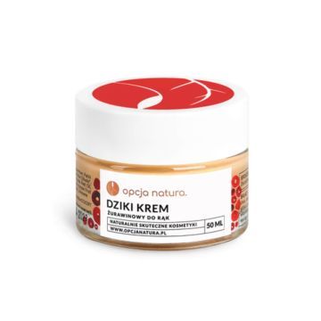 Opcja Natura, krem, do rąk, dziki,żurawinowy, 50 ml
