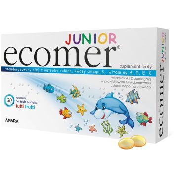 Ecomer Junior, kapsułki do żucia, 30 szt.