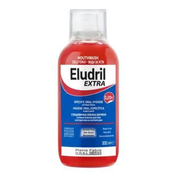 Eludril Extra, płyn, do płukania jamy ustnej, płyn, 300 ml