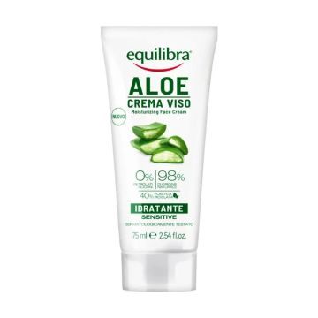 Equilibra, krem aloesowy do twarzy, 75 ml