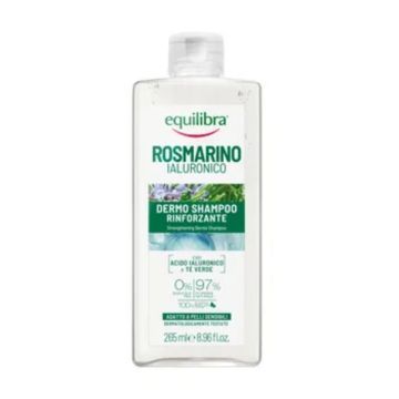Equilibra, szampon wzmacniający rozmarynowy, 265 ml