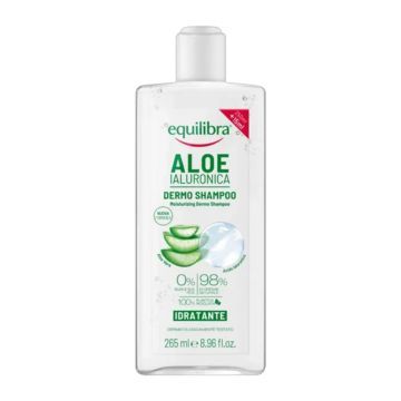 Equilibra, szamp., nawilzajacy, aloes, kw.hialuronowy, 265ml