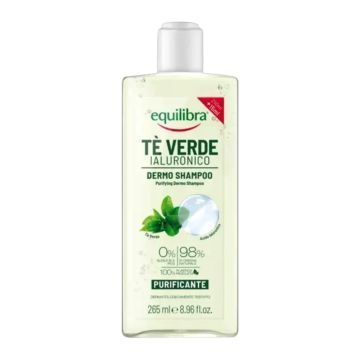Equilibra, szamp., oczyszcz.,zielon.herb.,kw.hialuron.,265ml
