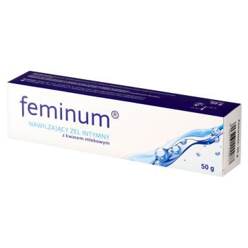 Feminum, zel, intymny, nawilz.,z kw.mlekowym, 50 g