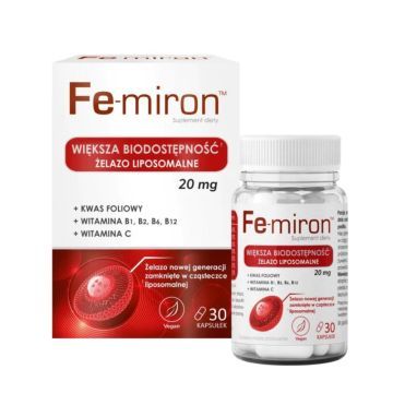 Fe-miron, kaps.twarde, 30 szt