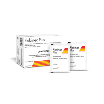 Flebinec Plus, prosz., 4 g, 14 sasz.