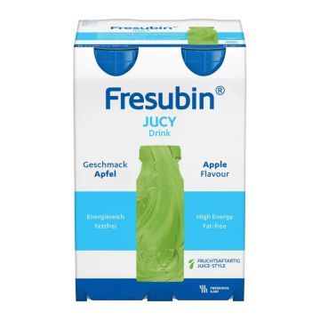 Fresubin Jucy Drink, płyn, sm.jabłko, 200 ml, 4 but.