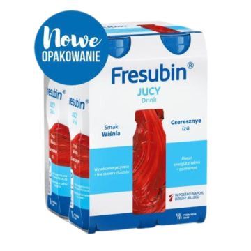 Fresubin Jucy Drink, plyn, sm.wisniowy, 200ml, 4but
