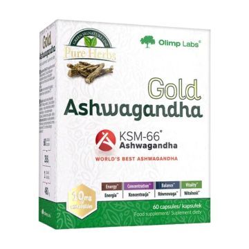 Gold Ashwagandha, kaps., 60 szt