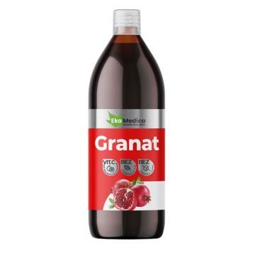 Granat, sok, z granatu, (EkaMedica),1000 ml
