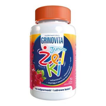 Grinovita Junior Żelki, żelki, 50 szt