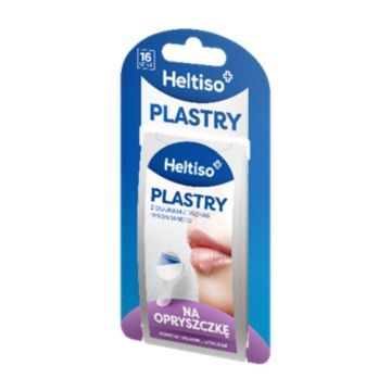 HELTISO, Plastry na opryszczkę z olejkiem z drzewa herbacianego, 16 szt.