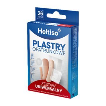 HELTISO, Plastry opatrunkowe Zestaw Uniwersalny  26 szt.