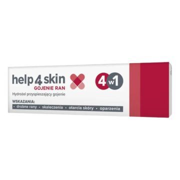 Help4Skin Gojenie Ran, żel, przyśpiesz.gojenie, 50 g, tuba