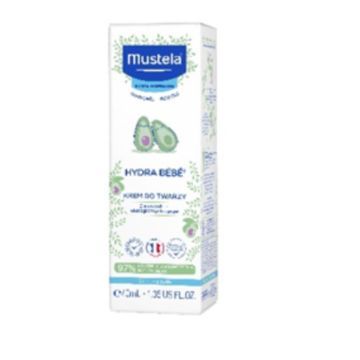 Mustela Hydra Bebe, krem,do twarzy,z awokado, 40 ml