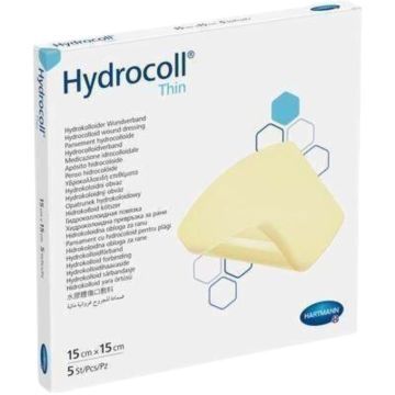Hydrocoll Thin, opatr.jałowy,15x15cm,(Hart), 1szt (z op.5s)