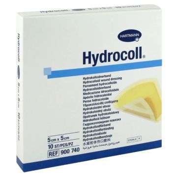 Hydrocoll, opatr.jałowy, 5x 5cm,(Hart.),10 szt