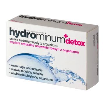 Hydrominum + detox, tabl., 30 szt
