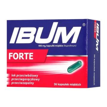 Ibum Forte, 400 mg, kapsułki miękkie, 36 szt. (3x12)