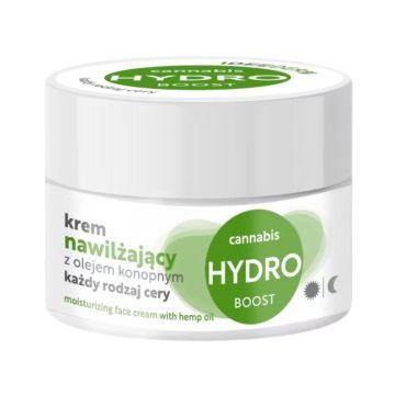 Ideepharm Ideederm, krem,nawilżający z olejem konopnym,50 ml