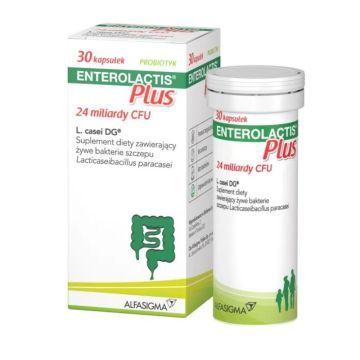 Enterolactis Plus, kapsułki, 30 szt.