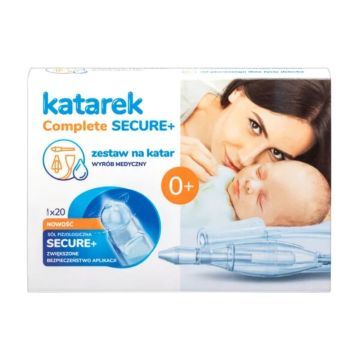 Katarek Complete Secure+(aspir.kat+20amp.soli fizj.0,9%NaCl)