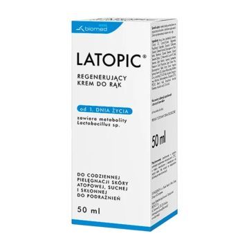 Latopic, aktywny krem do rąk, 50 ml