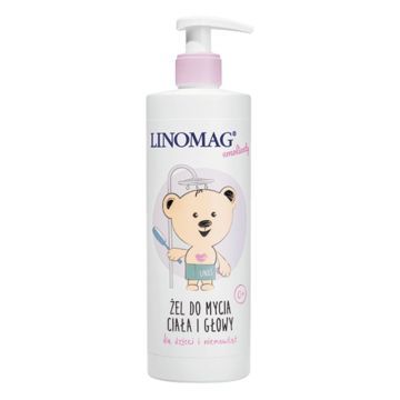 Linomag, żel do mycia ciała i głowy dla dzieci i niemowląt, 200 ml
