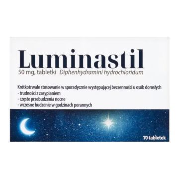 Luminastil, 50 mg, tabl., 10 szt