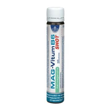Mag-Vitum B6 Ashwagandha shot, plyn, 25 ml