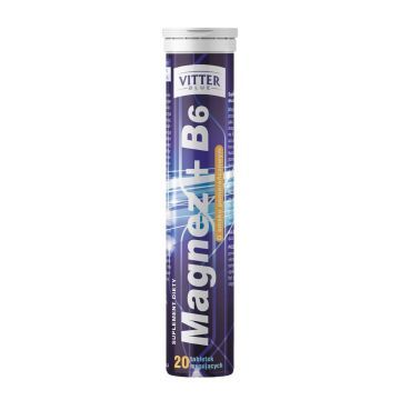 Magnez + B6, tabl.musuj., 20 szt