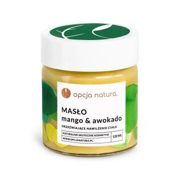 Opcja Natura, Masło Mango Awokado, 120 ml
