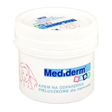 Mediderm Baby, krem na odparzenia pieluszkowe dla niemowląt, 125g