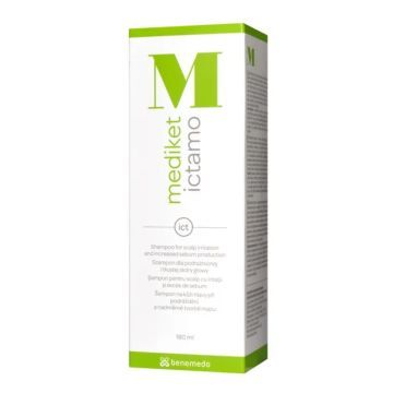 Mediket Ictamo, szamp., skora podrazn.,180 ml
