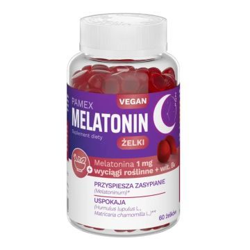 Melatonin Pamex Żelki, 60 szt