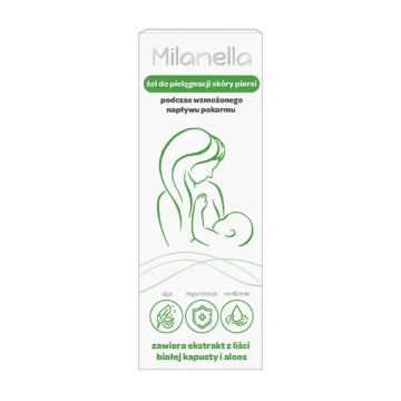 Milanella, zel,d/piel.sk.piersi,podczas wzmoz.nap.pokar,75ml