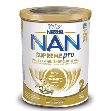Mleko Nan Supreme 2 HM-0, prosz.,pow.6m-ca, 800 g