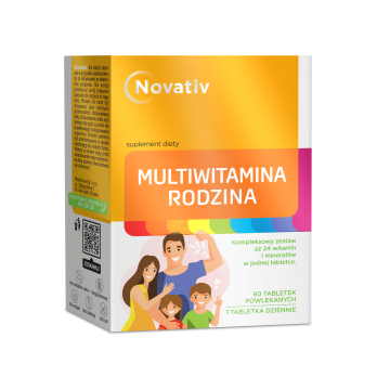 Novativ Multiwitamina Rodzina, tabletki, 60 sztuk