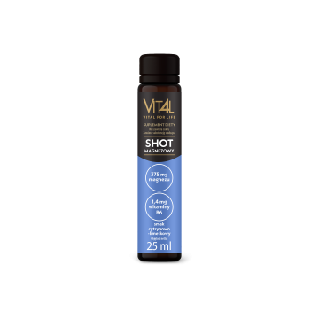 Vit4l Vital for life Shot magnezowy 25ml 