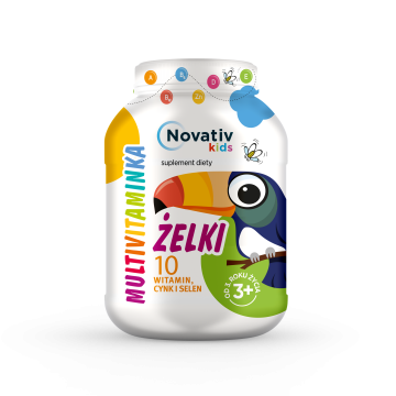 Novativ Kids Żelki Multivitaminka, 150 g