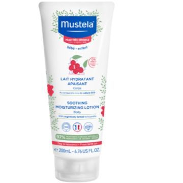 Mustela Bebe-Enfant, nawilżające mleczko łagodzące, 200 ml