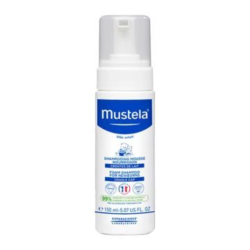 Mustela Bebe-Enfant, szamp.,w piance dla niemowlat, 150 ml