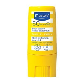 Mustela Bebe-Enfant, sztyft,p/slon.,b.wys.ochrona SPF50+,9ml