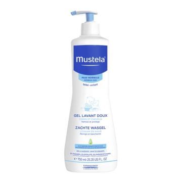 Mustela Bebe-Enfant, zel, delikatny, do mycia, 750 ml