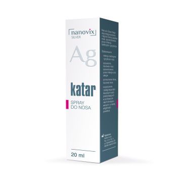 Nanovix Silver Katar, spray do nosa, 20 ml