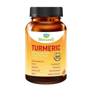 Naturell Turmeric, kaps., 60 szt