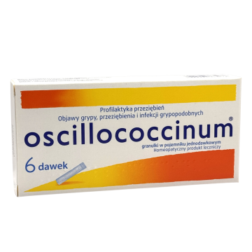 Boiron Oscillococcinum,gran,(i.row)InPh,Litwa,6poj.jednod.1g